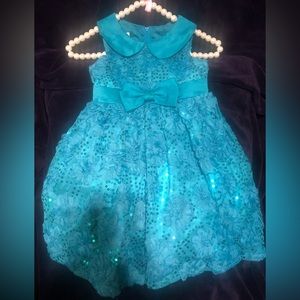 Beautiful Teal blue dress. Size 5
